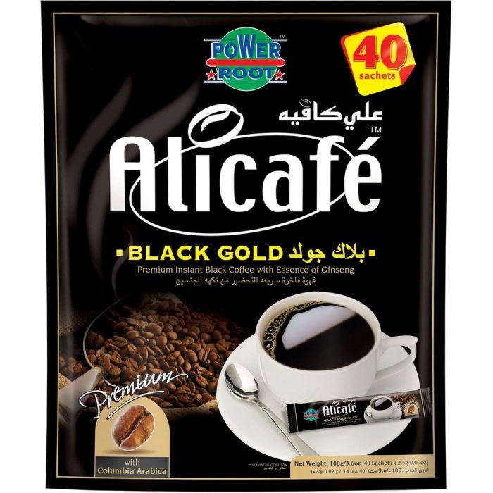 قهوه علی کافه مدل بلک گلد 40 عددی - تصویر 1
